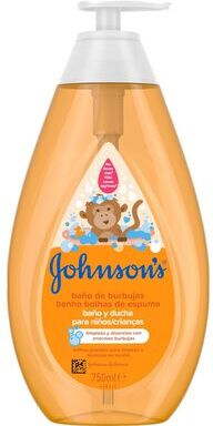 Johnson's Baby Gel de Banho Bolhas de Espuma Criança 750 ml