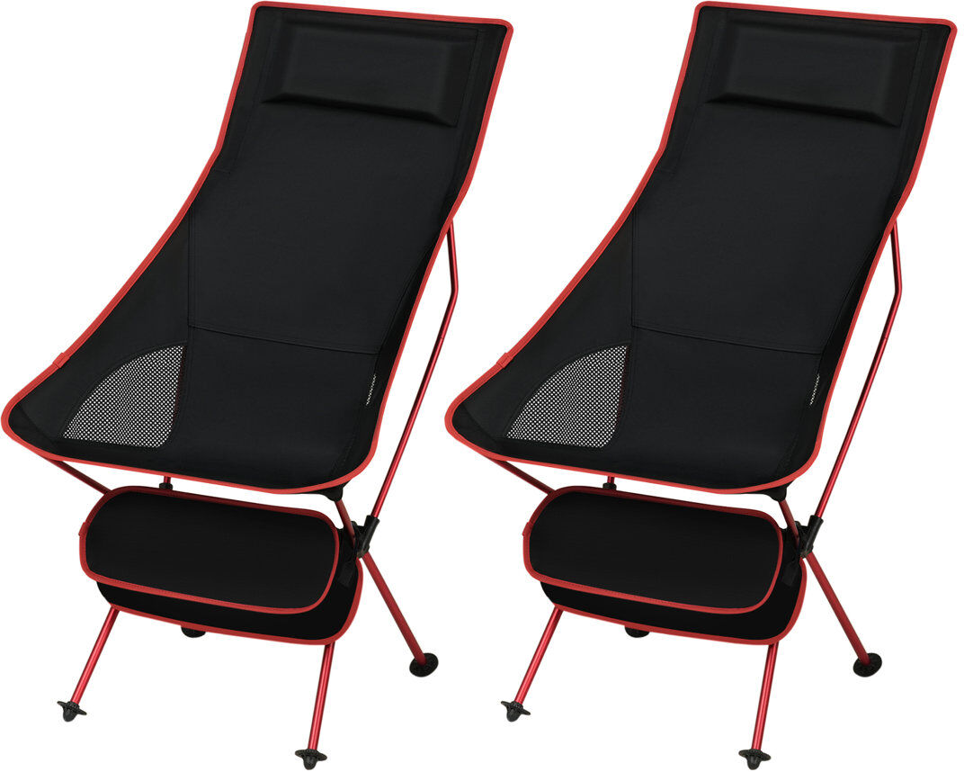 Dakota Fields Camarri Folding Camping Bench Red 88cm H X 45cm W