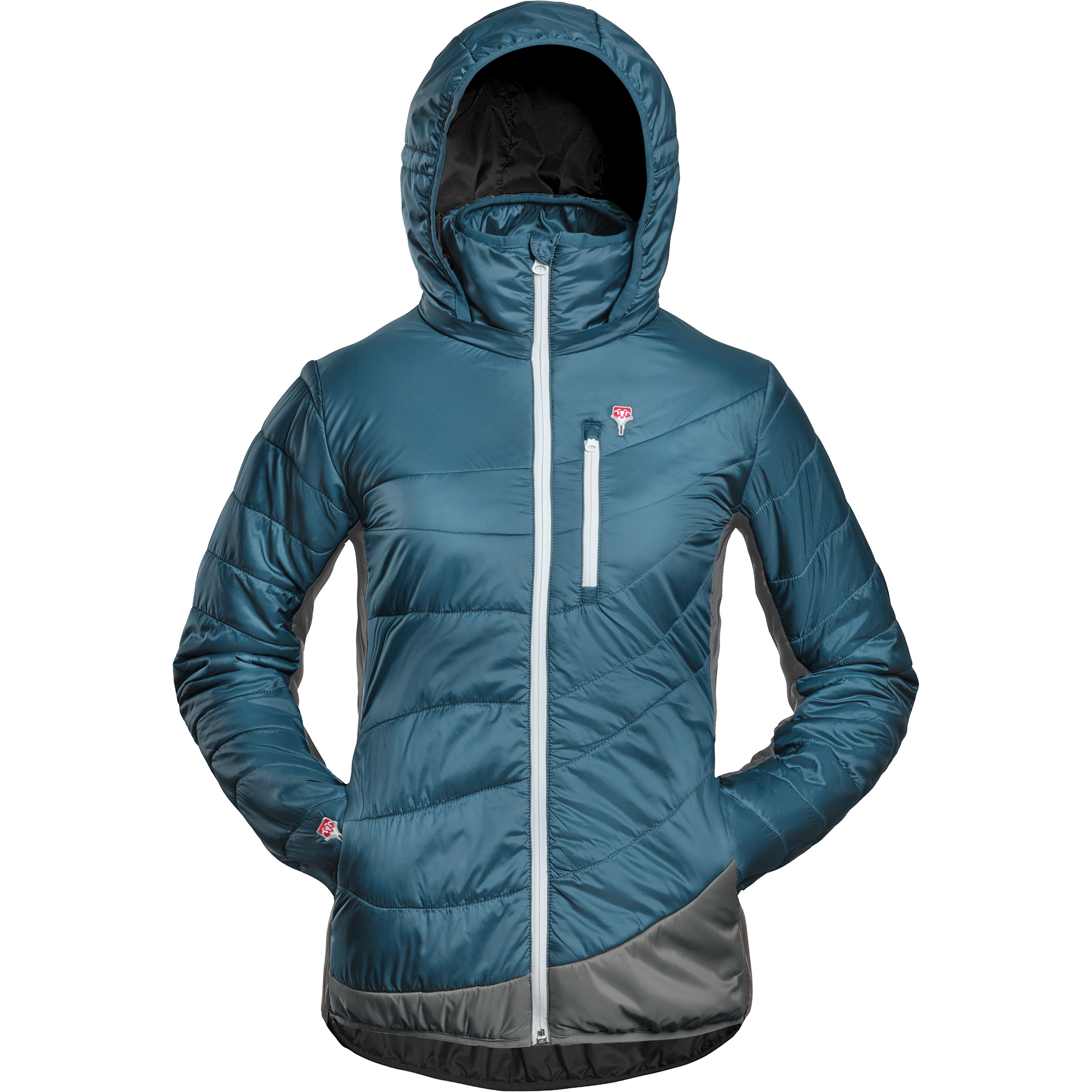 Grüezi Bag Refreshful SilkWool Damen Isolationsjacke blau Größe S Trekking Klein verpackbar Wasserabweisend