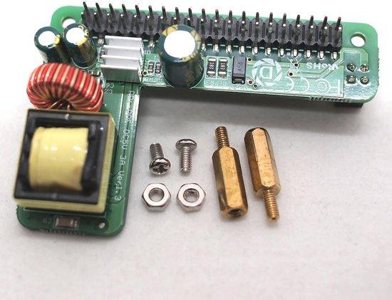 Power Over Ethernet PoE HAT voor Raspberry Pi 4B en 3B Plus - 5V 2.5A met 1.5KV isolatie