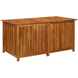 Helloshop26 - Gartenmöbel Truhe Aufbewahrung 150 x 80 x 75 cm massives Akazienholz