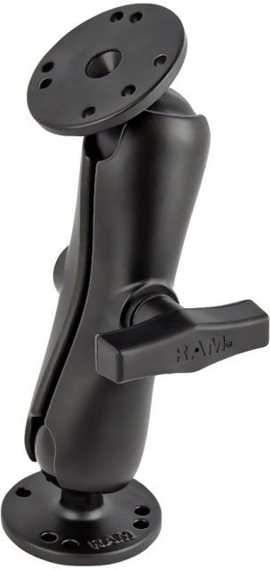 Ram mounts c-koko medium kiinnitysvarsi + 2x c-koko 1.5" kuula pyöreä 2.5"