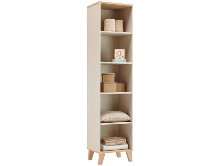 Paidi Babyregal Malio, Beige, 4 Fächer, 48.4x202.9x39.6 cm, Blauer Engel, Goldenes M, Kinderzimmer & Jugendzimmer, Kindermöbel, Kinderregale