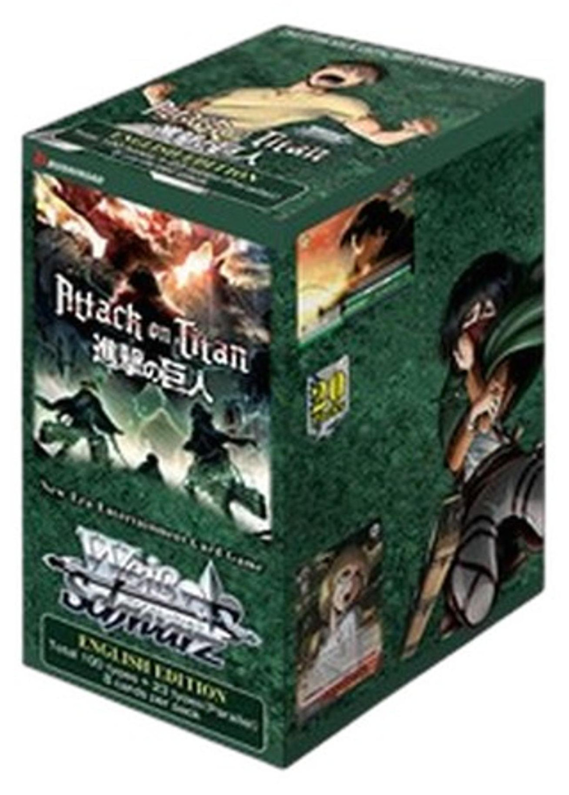 Bushiroad Weiss Schwarz Attack on Titan Vol.2 Booster Box