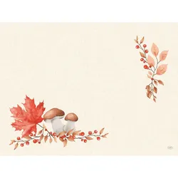 Bio Dunicel®-Tischset 30 x 40 cm Woodland, 500 Stk/Krt (5 x 100 Stk)