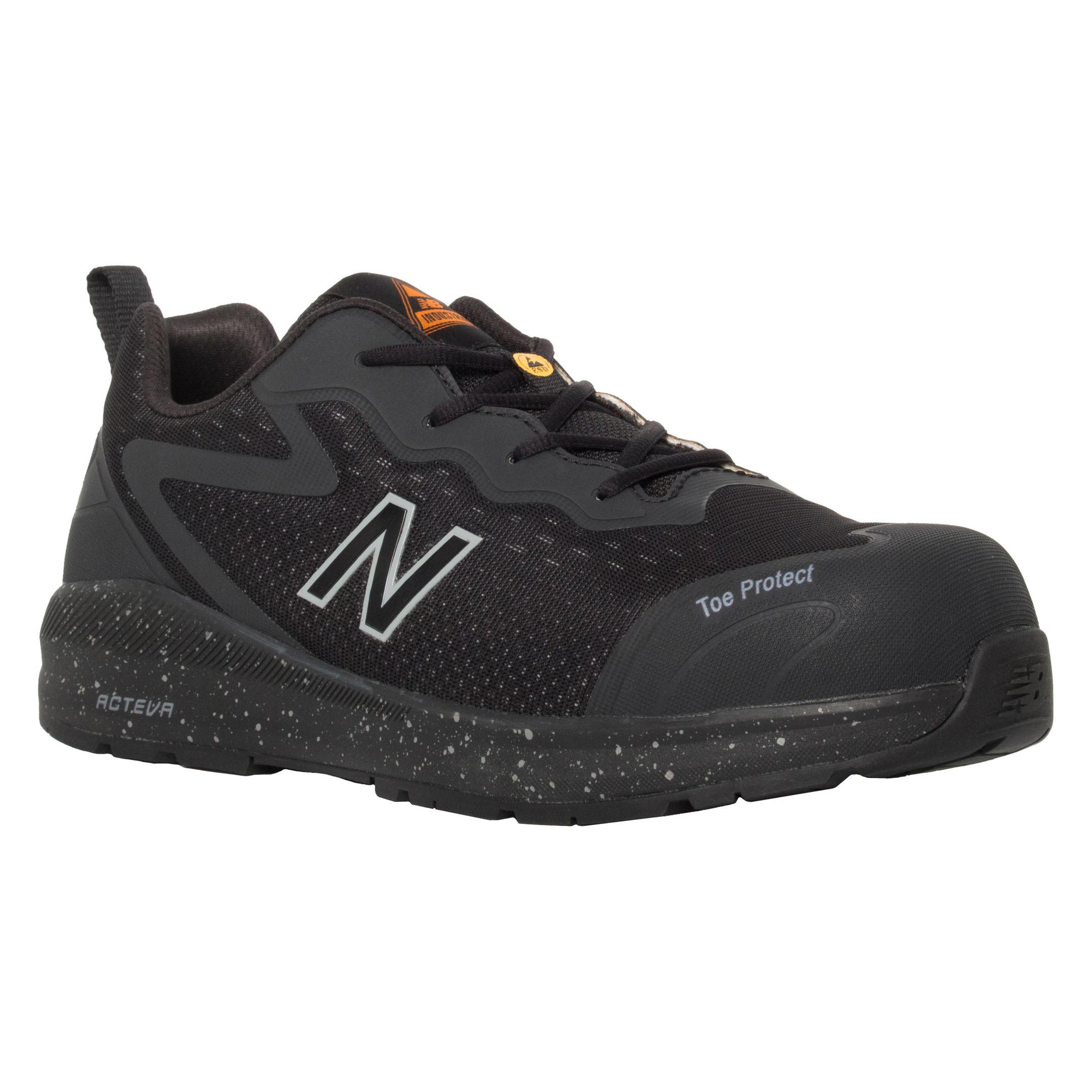 Bjerregaard Sikkerhed New Balance Sikkerhedssko ESD Logic black str 46,5 (S1P, 46.5) (LOGIC BLACK-46.5)