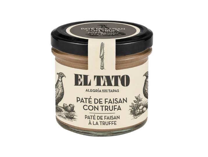 EL TATO Pâté de faisan à la truffe d'été 110g