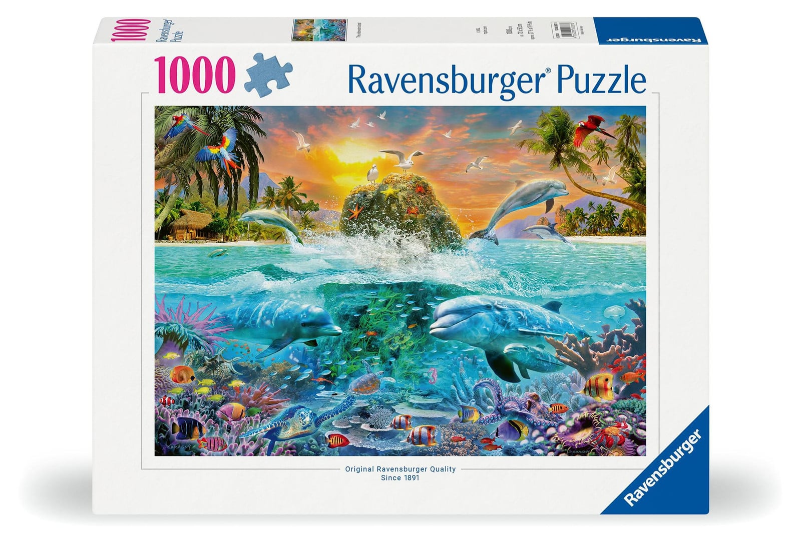 Ravensburger Het onderwatereiland puzzel