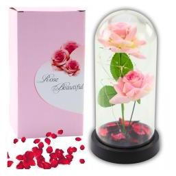 Lean Toys Ewige Rosen in einer LED-Kuppel (21 cm) (14632025)