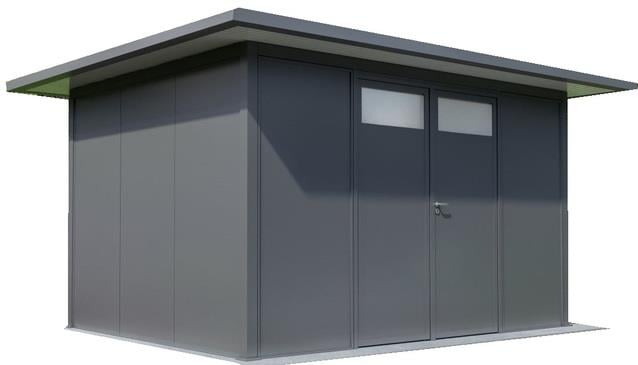 Wismar NFI Gartenhaus Porto 505 x 405 cm anthrazit