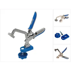 Kreg, Schraubstock + Zwinge, Bench Clamp & Base Werkstückzwingen-System 76mm ( KBC3-BAS ) Automaxx mit 3/4" Werkbankadapter (76 mm)