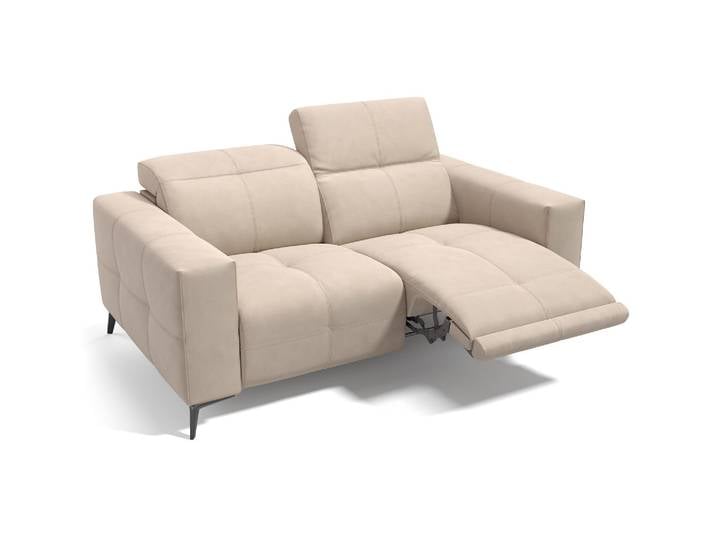 Stoffsofa MARBELLA 2-Sitzer kleine Couch Garnitur