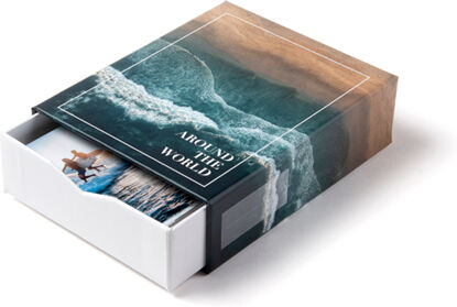 Myposter Bilderbox mit 10 Fotos im Design "Around the World"