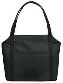Port Authority BG472 Matte Oxford Tote Bag in Deep Black size OSFA   Polyester