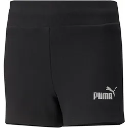 PUMA Ess+ Metallic Sweatshorts Mädchen PUMA black 152
