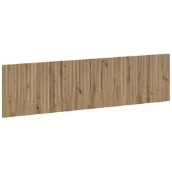 vidaXL Wandmontiertes Kopfteil HOORN Artisan-Eiche Holzwerkstoff