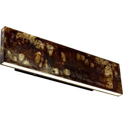 Dieter Knoll LED-Wandleuchte WANDLEUCHTE - L/B/H ca. 30.00x7.50x4.50
