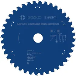 Bosch Professional Zubehör, Sägeblatt, Professionelle Akku-Kreissägeblatt aus Edelstahl