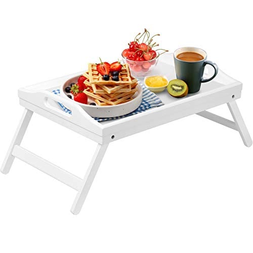 Artmeer Opklapbare Ontbijttafel van Bamboe