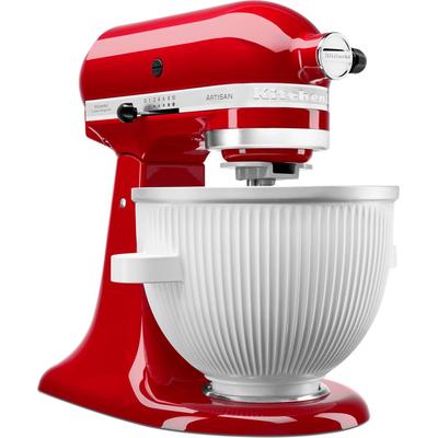 KITCHENAID Eisbereiteraufsatz "5KSMICM", weiß, B:28cm H:18cm T:21,5cm, Küchenmaschinen-Aufsätze
