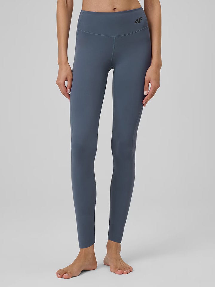 4F Trainingsleggings in Blau - L