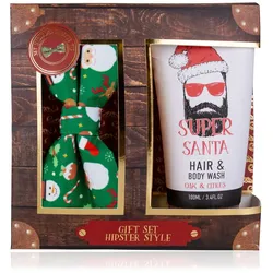 accentra Badeset HIPSTER STYLE XMAS in Geschenkbox