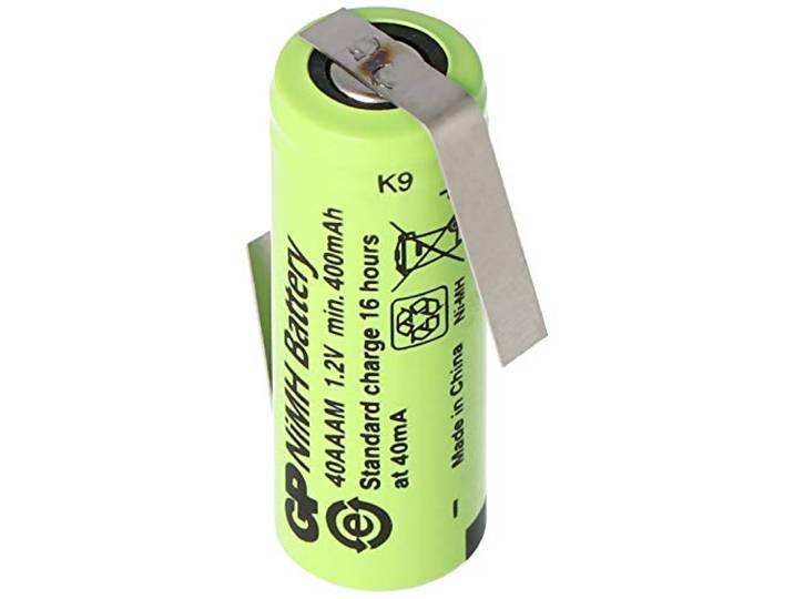 GP GP40AAAM NiMH batterij 2/3AAA met soldeerlip