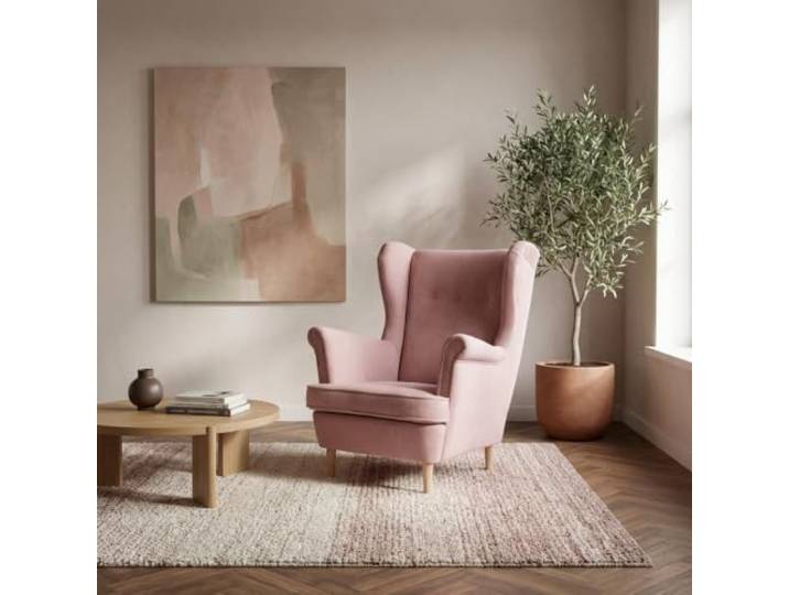 Family Meble Ohrensessel Ari Hunter – skandinavischer Sessel – Variante 46