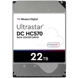 HDD WD Ultrastar DC HC570 WUH722222ALE6L4  22TB - 7200 RPM