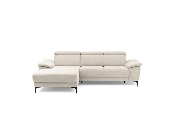 Trendstore Ezra Ecksofa inkl. Kopfteilverstellung, optional mit