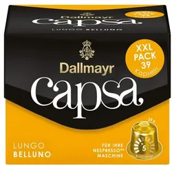 Dallmayr 39er-Pack Kaffeekapseln »Capsa Lungo Belluno« schwarz