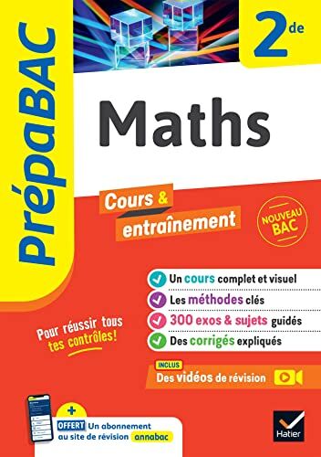 Jean-Dominique Picchiottino - Maths 2de : nouveau bac - Preis vom 17.10.2026 19:25:27 h