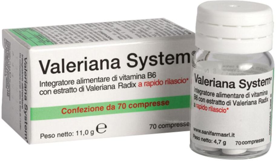 FIDIA HEALTHCARE Srl Valeriana System, 70 Compresse