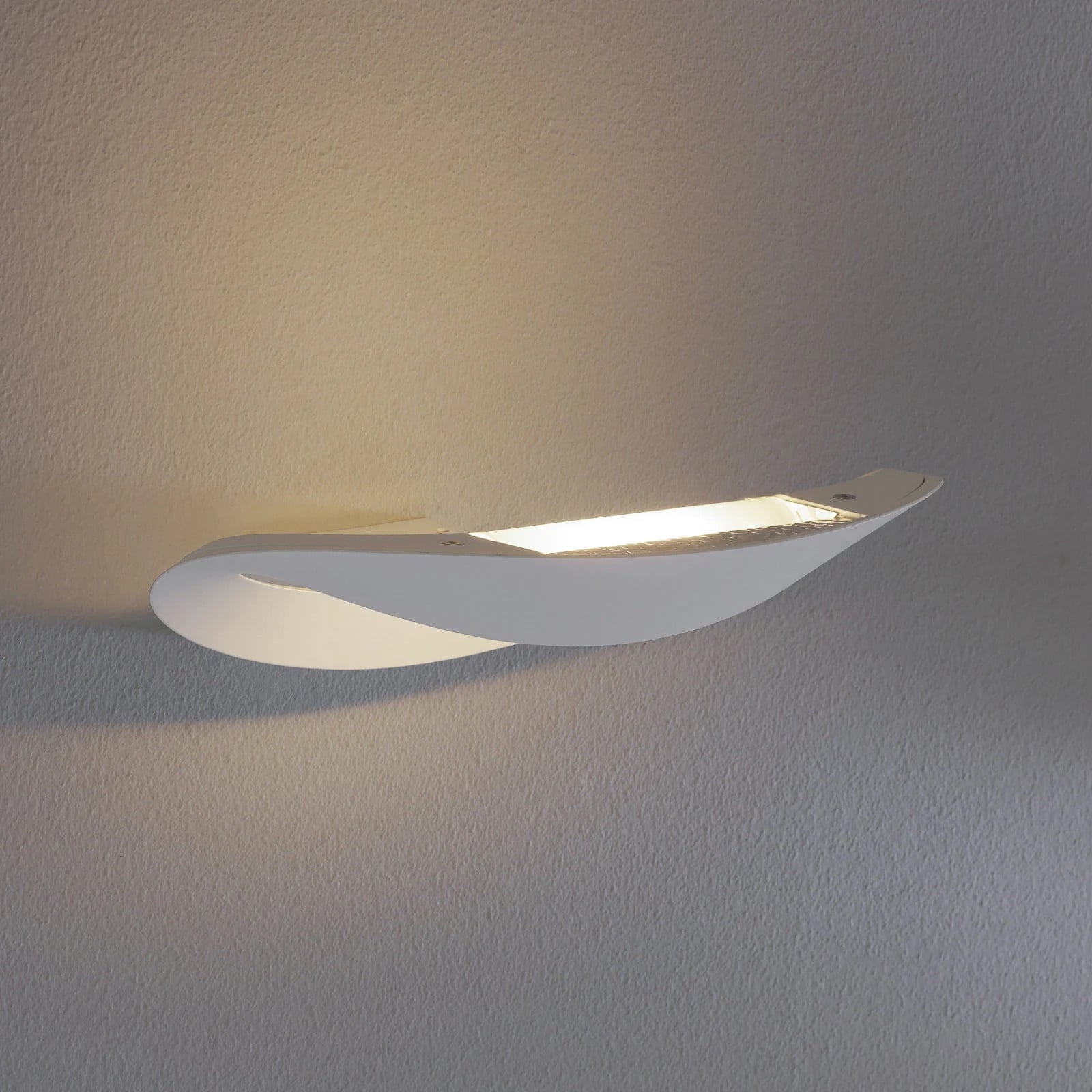 Artemide Mesmeri design wandlamp wit, dimbaar, aluminium