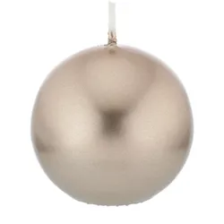 Kopschitz Kerzen Kugelkerzen Silk Hochglanz Shine Ø 80 mm, 6 Stück