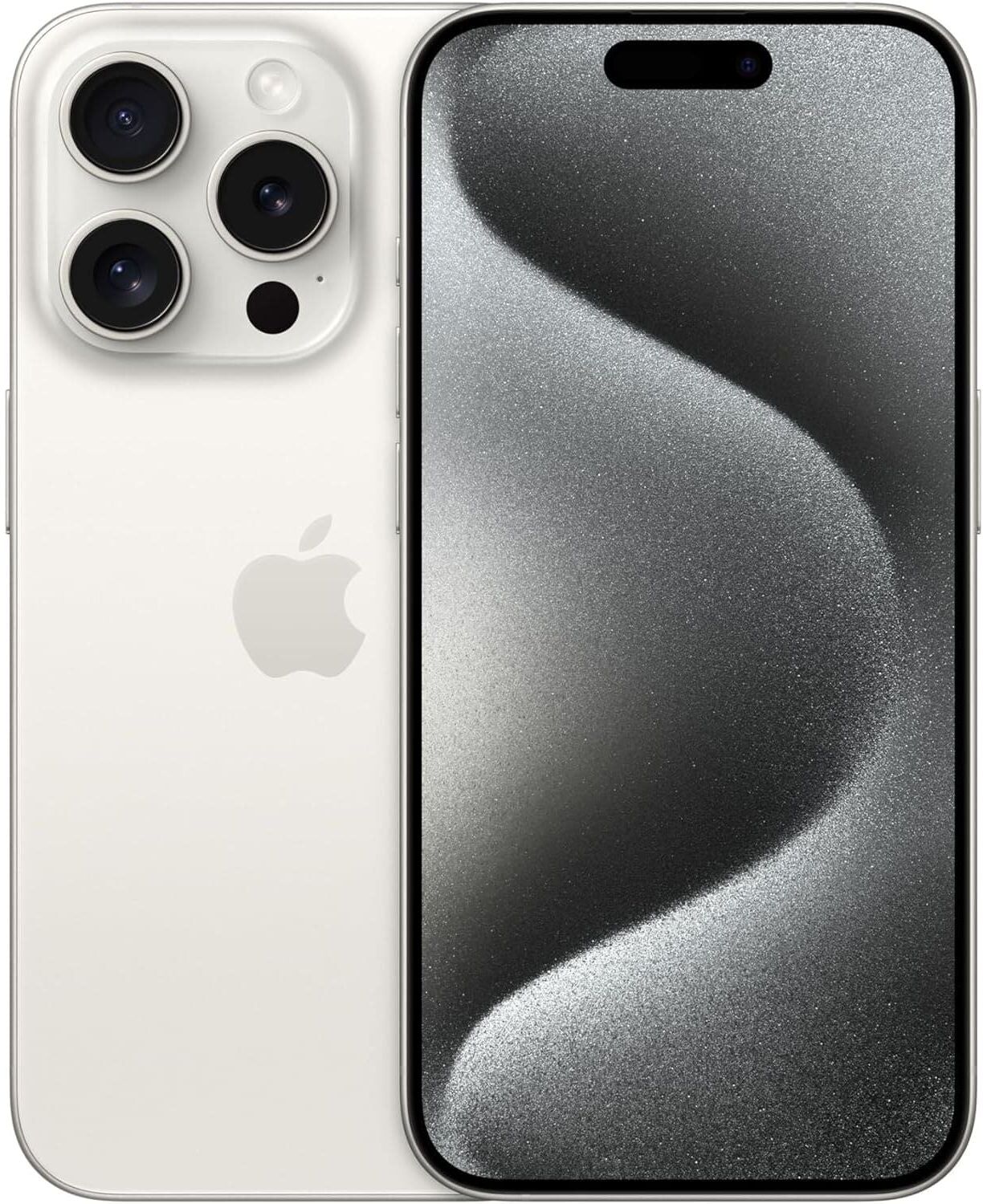 Apple iPhone 15 Pro 5G, 256GB, White Titanium, Unlocked, Used - Like New
