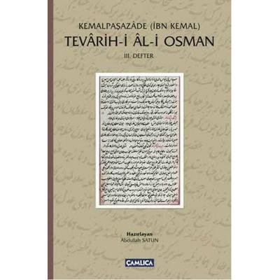 Tevarih-i Al-i Osman 3. Defter Ciltli, Taschenbuch von Kemalpasazade, Camlica Basim Yayin