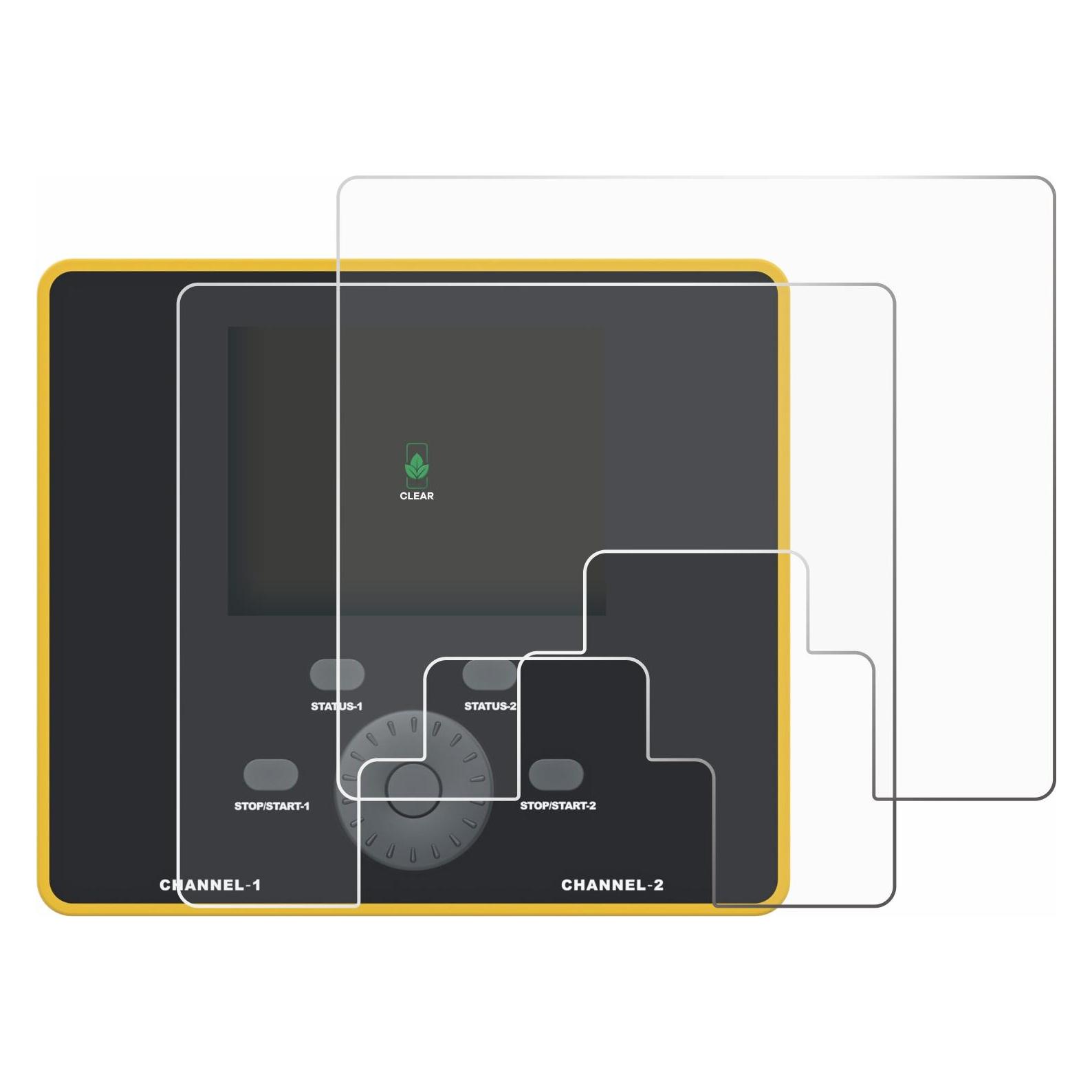 ScreenLeaf Schutzfolie für Junsi iCharger DX12 Displayschutz Display Schutz Folie Klar Transparent (6160686)
