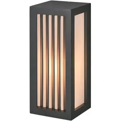 OSRAM Wandleuchte Endura Classic Radick  E27 IP65 - dunkelgrau, Aluminium, schnelle & einfache Installation, mattierter Diffusor