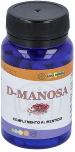 Alfa Herbal D-Mannose Powder 60 Capsules