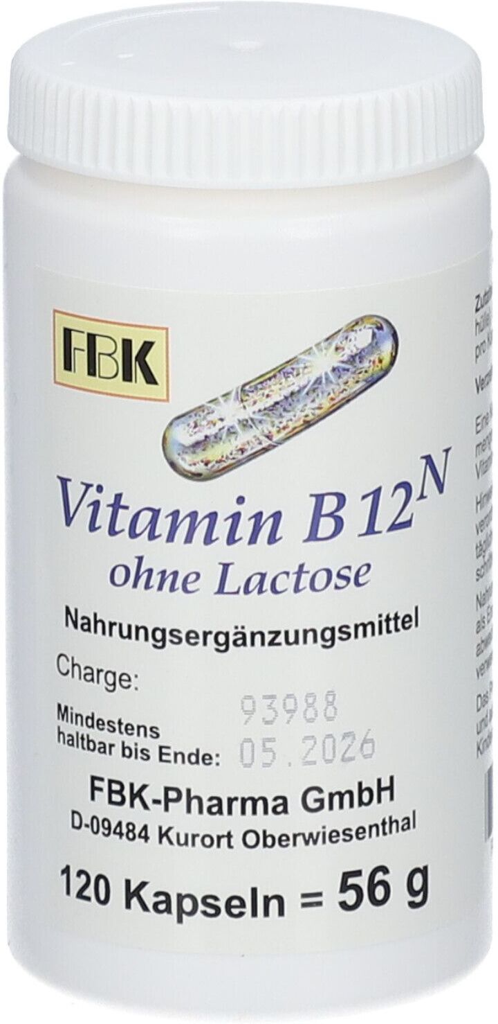 FBK Vitamin B12 N Kapseln 120 St