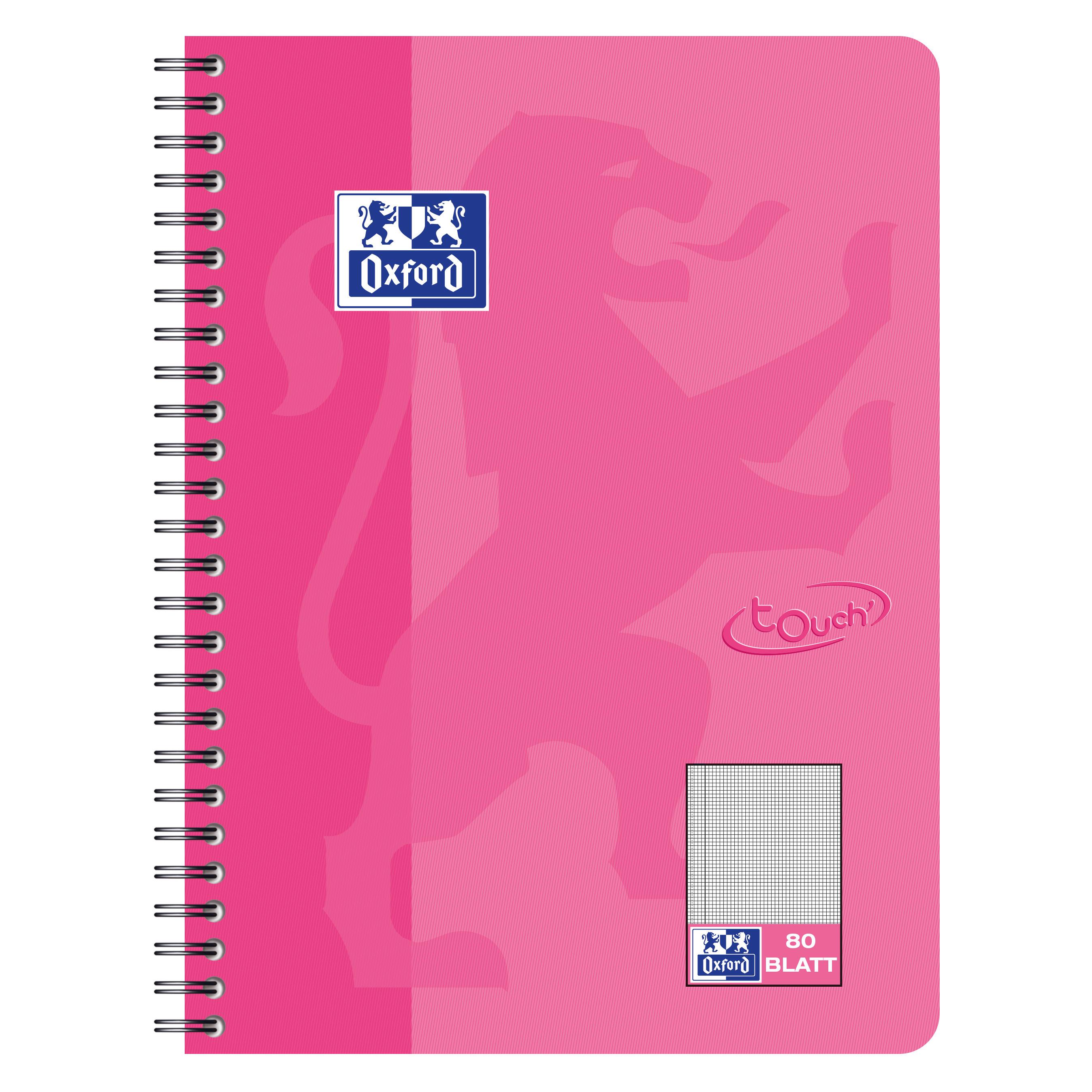 Oxford Collegeblock Touch (B5, Blanko, Weicher Einband) (400086487)