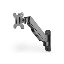 Digitus Single Gasdruckfeder Monitor Wand-Halter 17-32", 8 kg max, schwarz