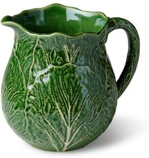 "Certified International Le Jardin Cabbage 3-D Pitcher - 11"" L x 7.25"" W x 8.25"" H"