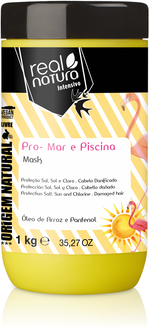 Real Natura Máscara Pro-Mar e Piscina 1000 gr