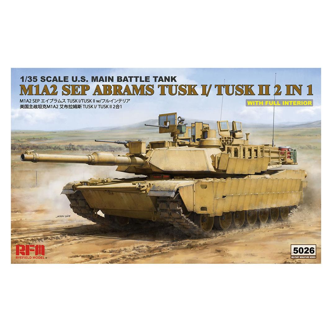 Rye Field Model M1a2 Tusk I/ Tusk Ii With Full Interior (RM-5026)