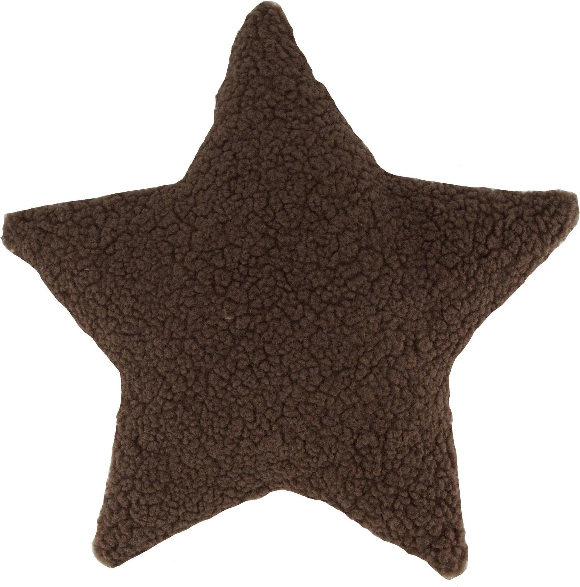 Dekokissen "CHALET Galmihorn", braun (dunkelbraun), B:45cm H:8cm L:45cm, Olefin (Polypropylen), Polyester, Dekokissen_Sitzkissen_Kissenhüllen, Dekokissen dunkelbraun B/L: 45cm x 45cm, 1 Stk.