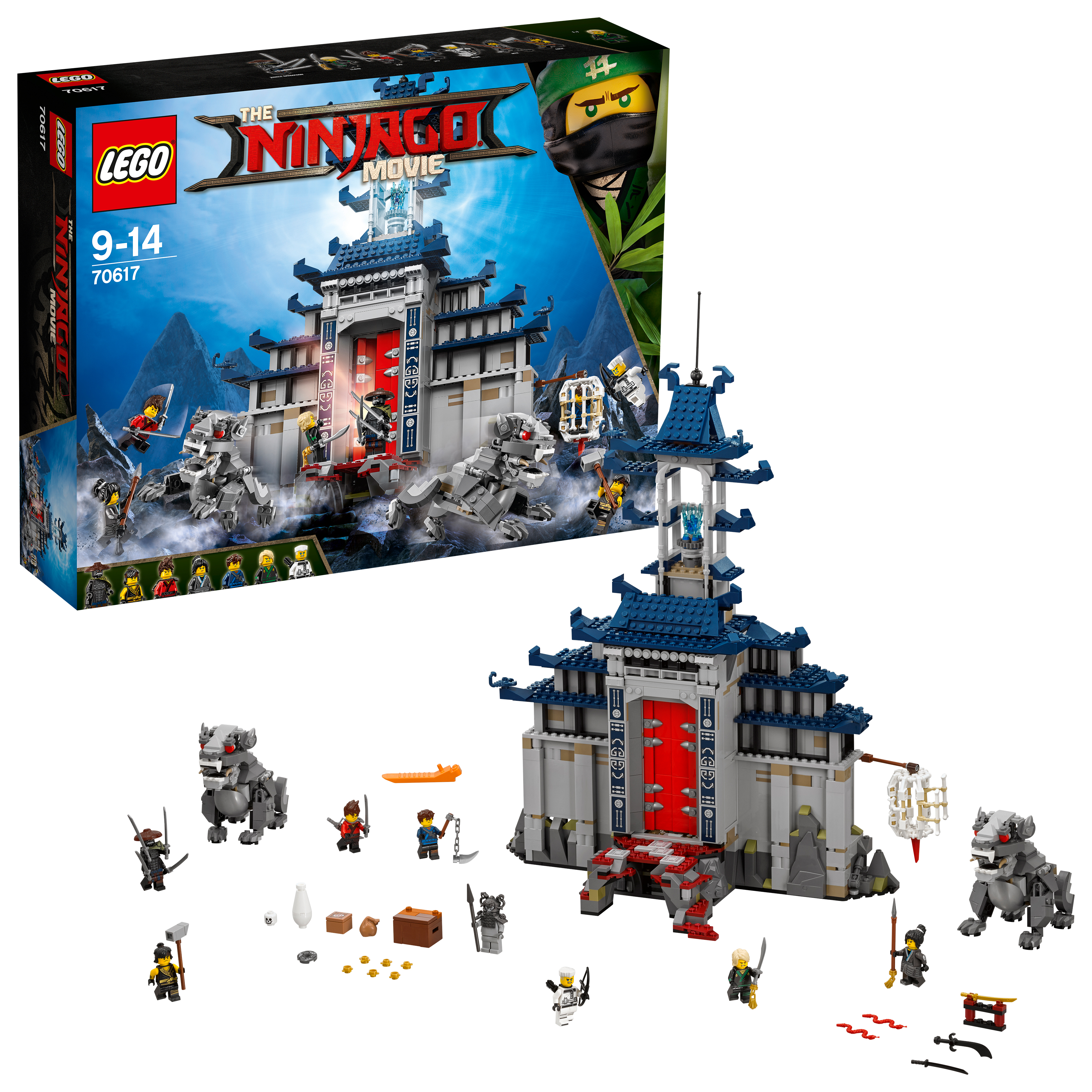 LEGO NINJAGO Ultimativ ultimatives Tempel-Versteck 70617