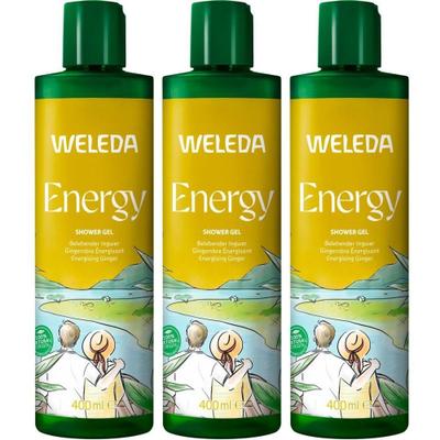 Weleda Energy Shower Gel Ingwer x3 3x400 ml Duschgel