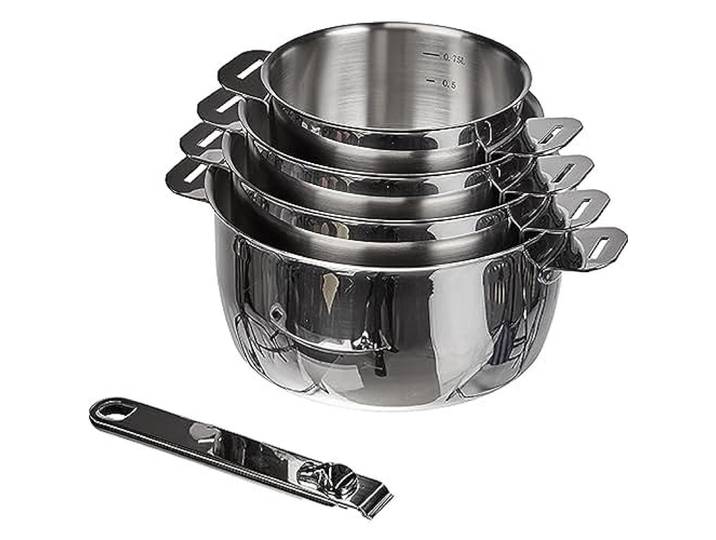 Kitchenfun Kochtopfset - 4 Töpfe 14 bis 20 cm + Abnehmbarer Griff Classic 12566964